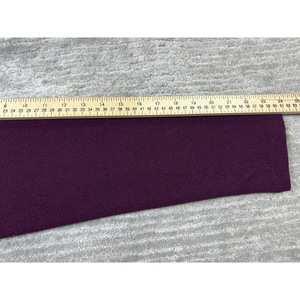 New York & Company Sweater Women‎ Large Purple Cowl Neck - Picture 7 of 11